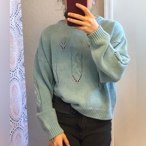 Blue sweatshirt